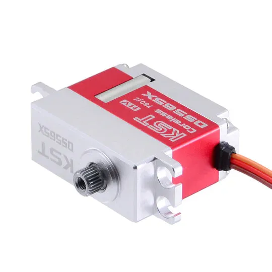 KST DS565X 8.4V HV digitaalinen metallivaihteinen peräservo 6.0Kgf.cm 0.04sek