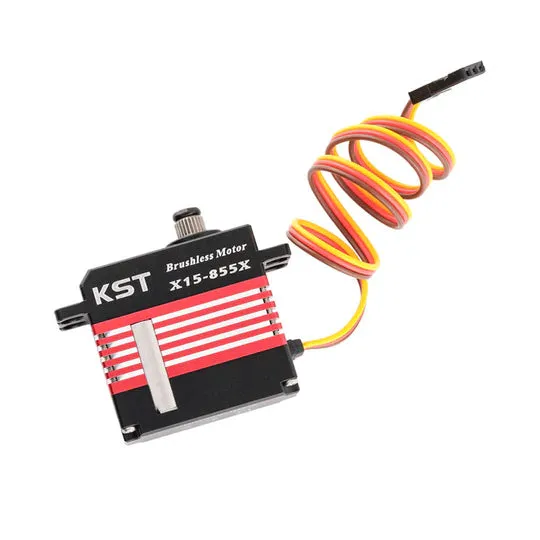 KST X15-855X HV Mini digitaalinen metallivaihteinen harjaton peräservo 15Kgf.cm 0,05s