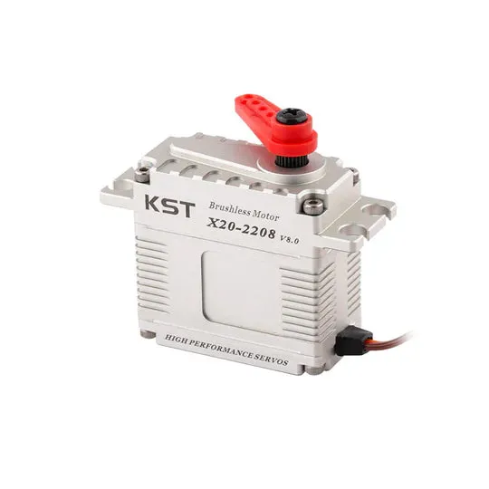 KST X20-2208 V8.0 Harjaton HV Metallinen 6BB Servomoottori 25Kgf.cm 0.07sek