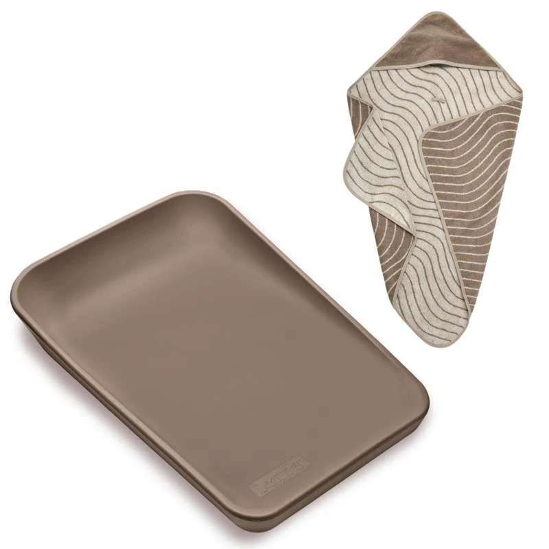 Leander Matty™ Puslepude inkl. Hoodie - Mocca/Cappuccino