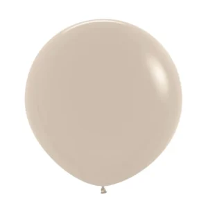 Beige ilmapallot 61cm 3kpl