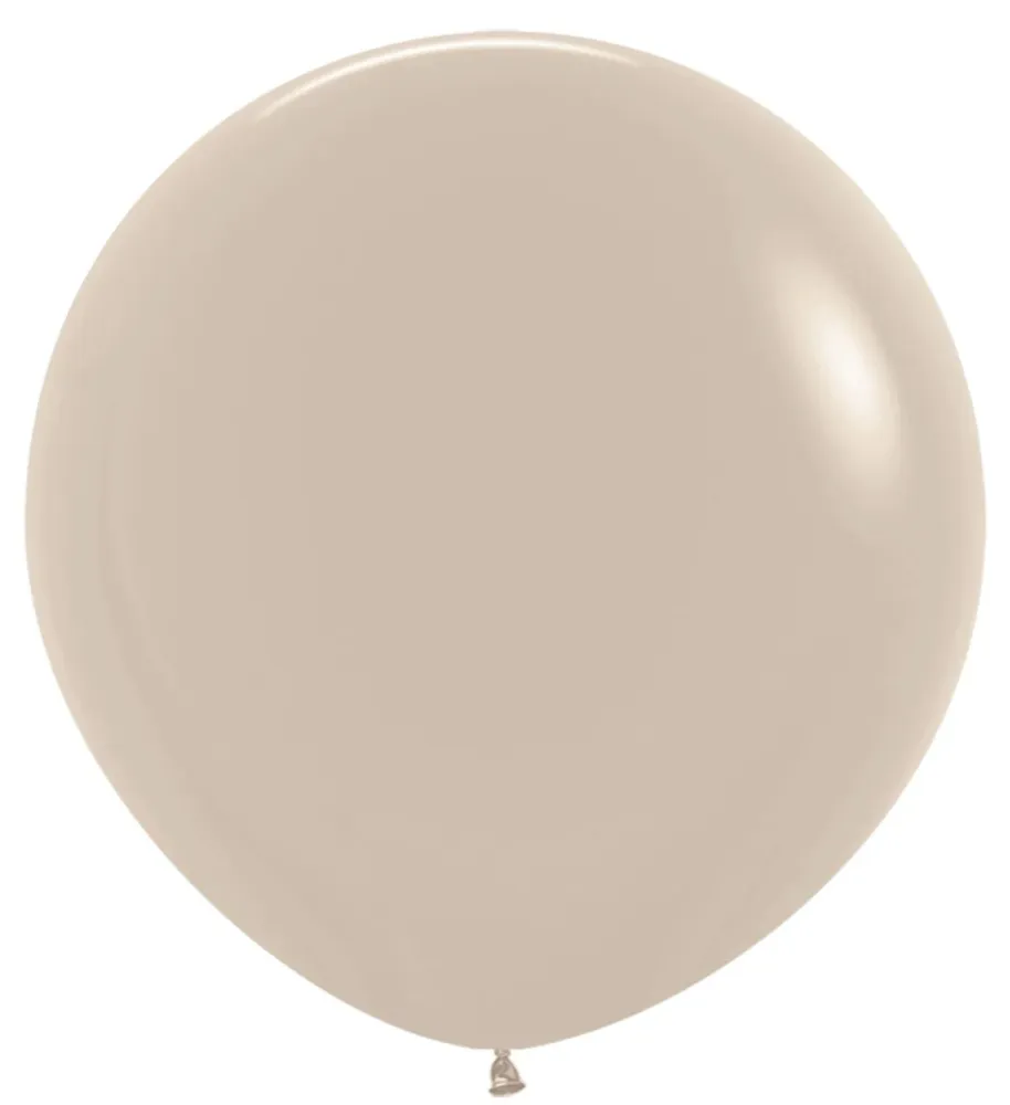 Beige ilmapallot 91cm 2kpl