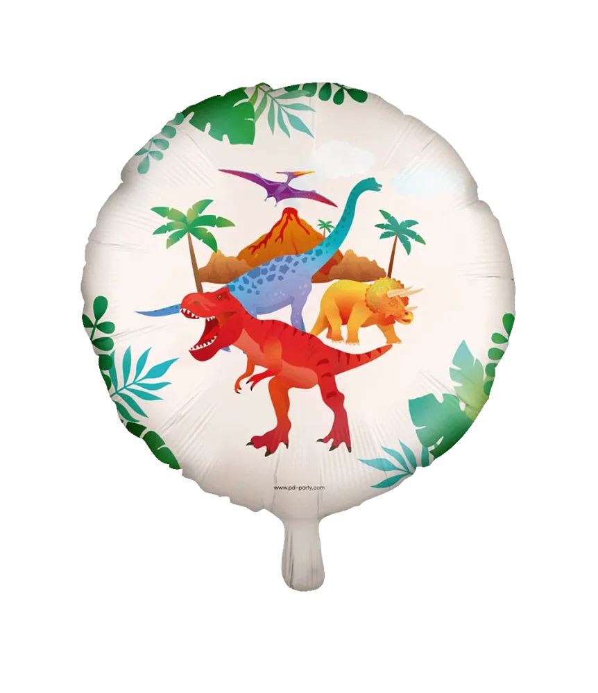 Dino helium ilmapallo tyhjä 46cm