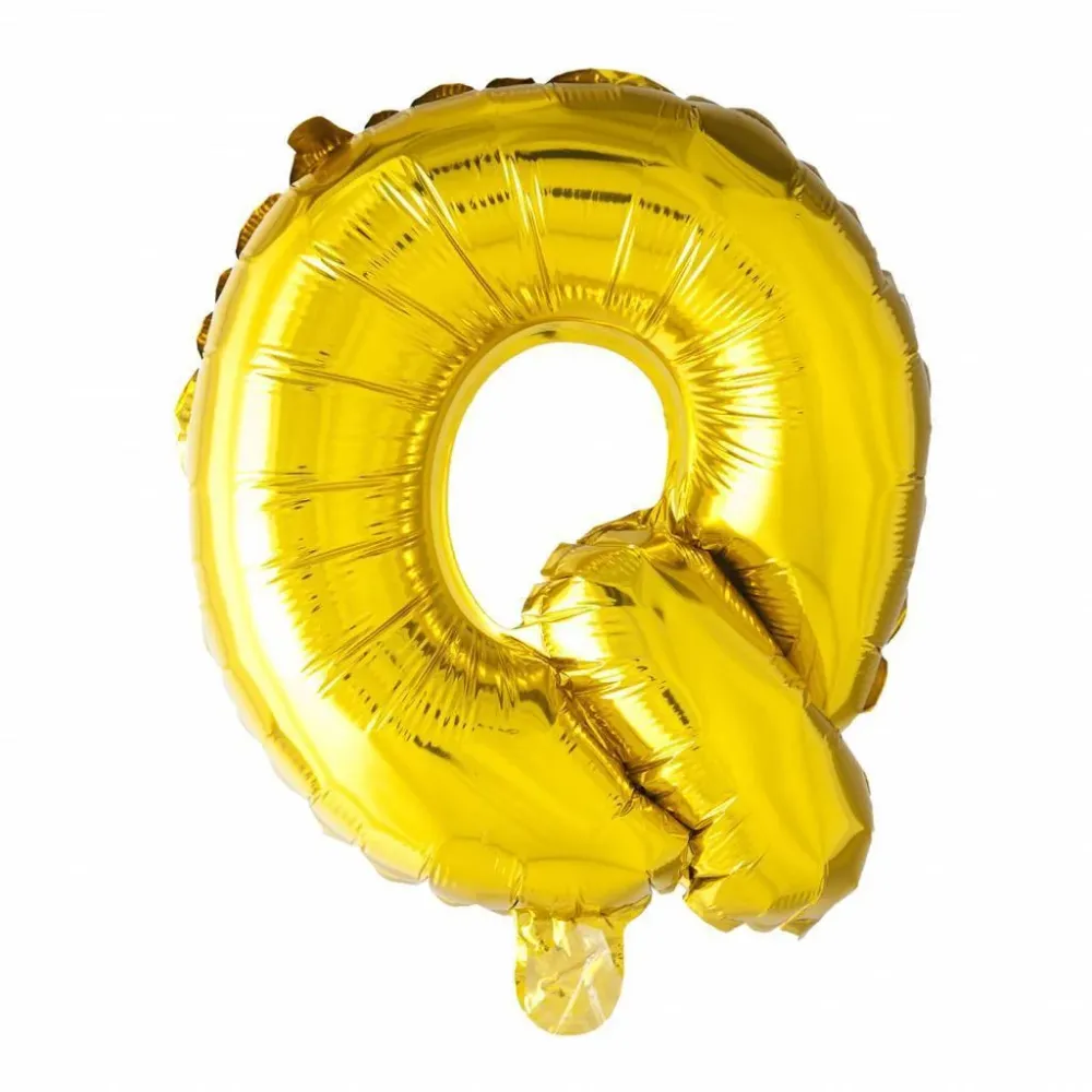 Folio ilmapallo kirjain Q Gold 41cm oljen kera