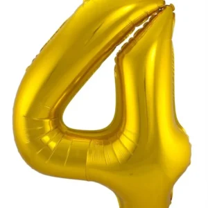 Folio ilmapallo Kuva 4 Gold Metallic XL 86cm tyhjä tyhjä