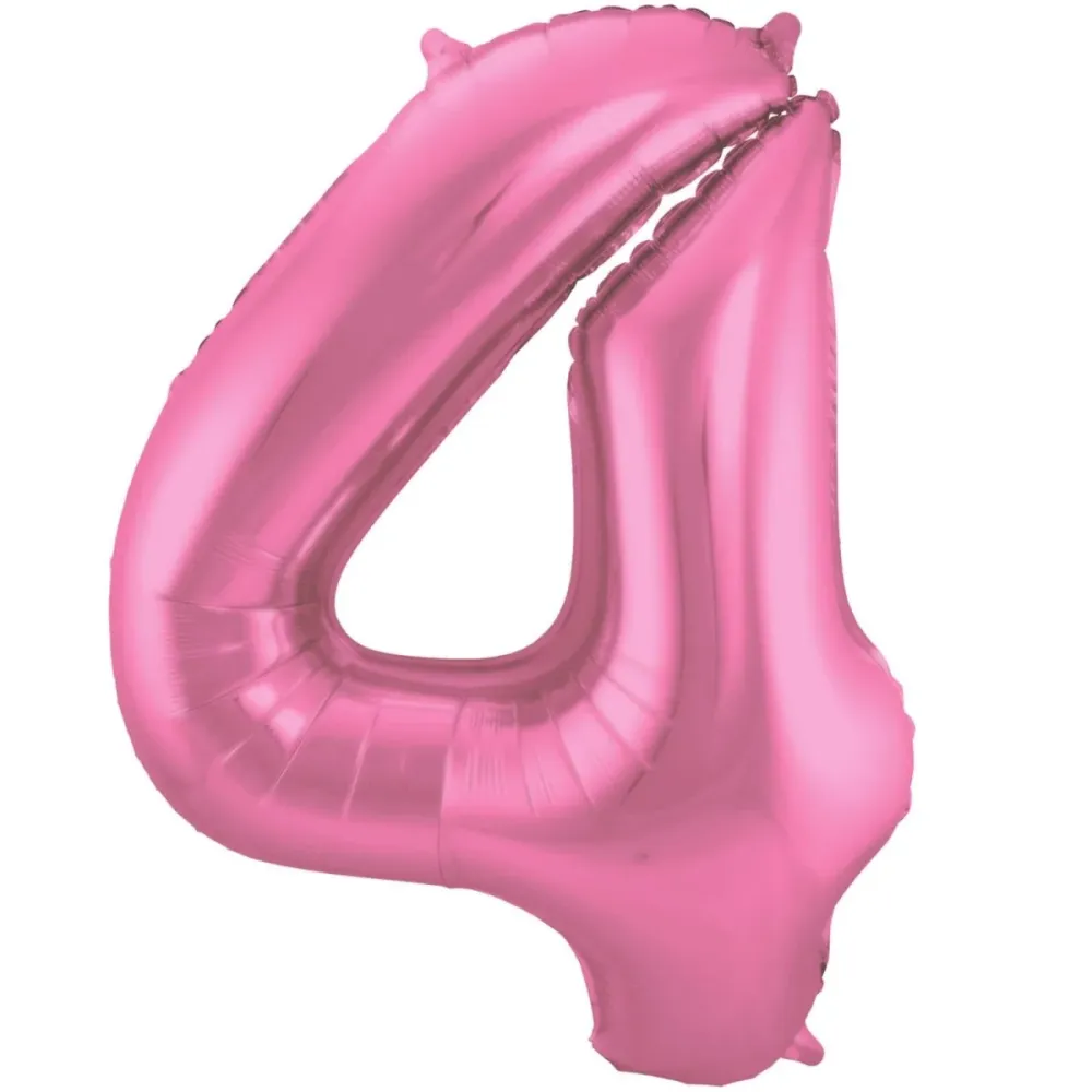 Folio ilmapallo Kuva 4 Matt Pink XL 86cm tyhjä tyhjä