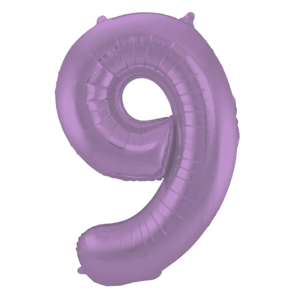 Folio ilmapallo Kuva 9 Matt Purple XL 86cm tyhjä