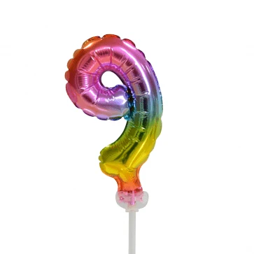 Folio ilmapallo Kuva 9 Rainbow 13cm tyhjä