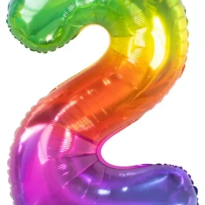 Folio ilmapallo Kuva 2 Rainbow XL 81cm tyhjä