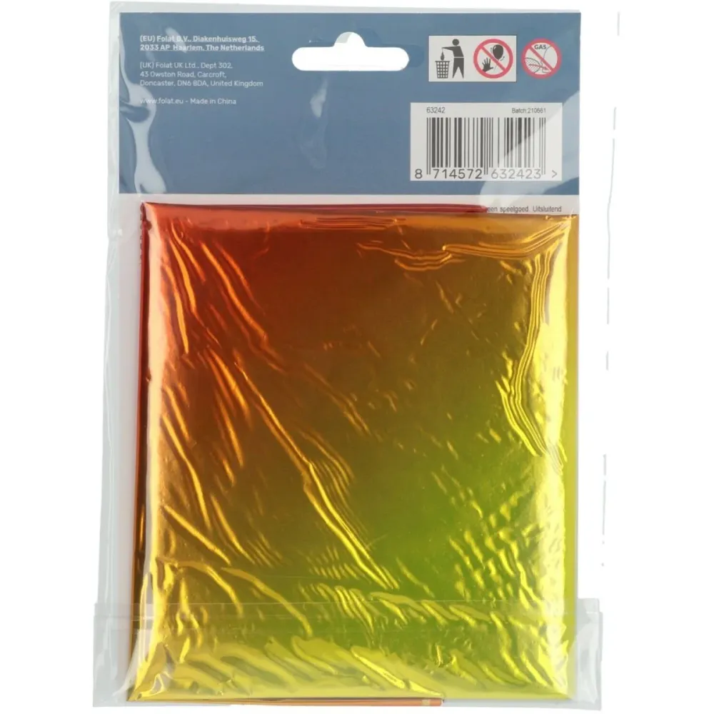 Folio ilmapallo Kuva 2 Rainbow XL 81cm tyhjä