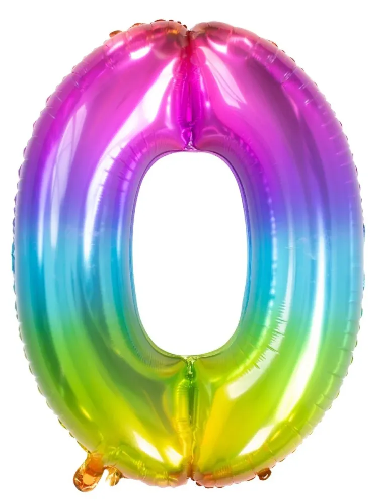 Folio ilmapallo Kuva 0 Rainbow XL 81cm tyhjä