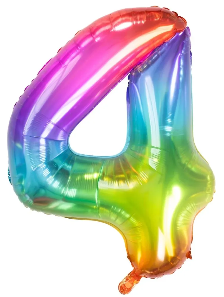 Folio ilmapallo Kuva 4 Rainbow XL 81cm tyhjä
