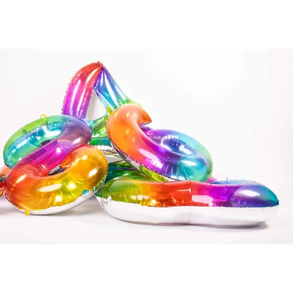 Folio ilmapallo Kuva 4 Rainbow XL 81cm tyhjä