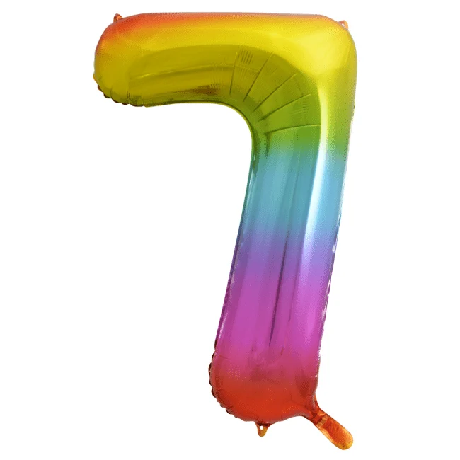 Folio ilmapallo Kuva 7 Rainbow XL 86cm tyhjä