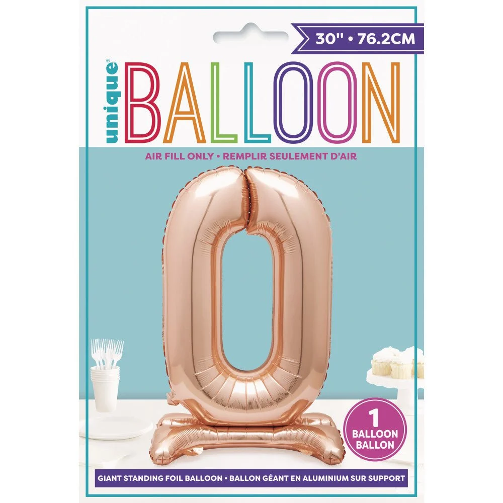 Folio ilmapallo kuva 0 Rose Gold Standard 76cm