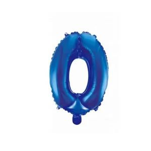 Folio ilmapallo kuva 0 sininen 41cm oljen kanssa