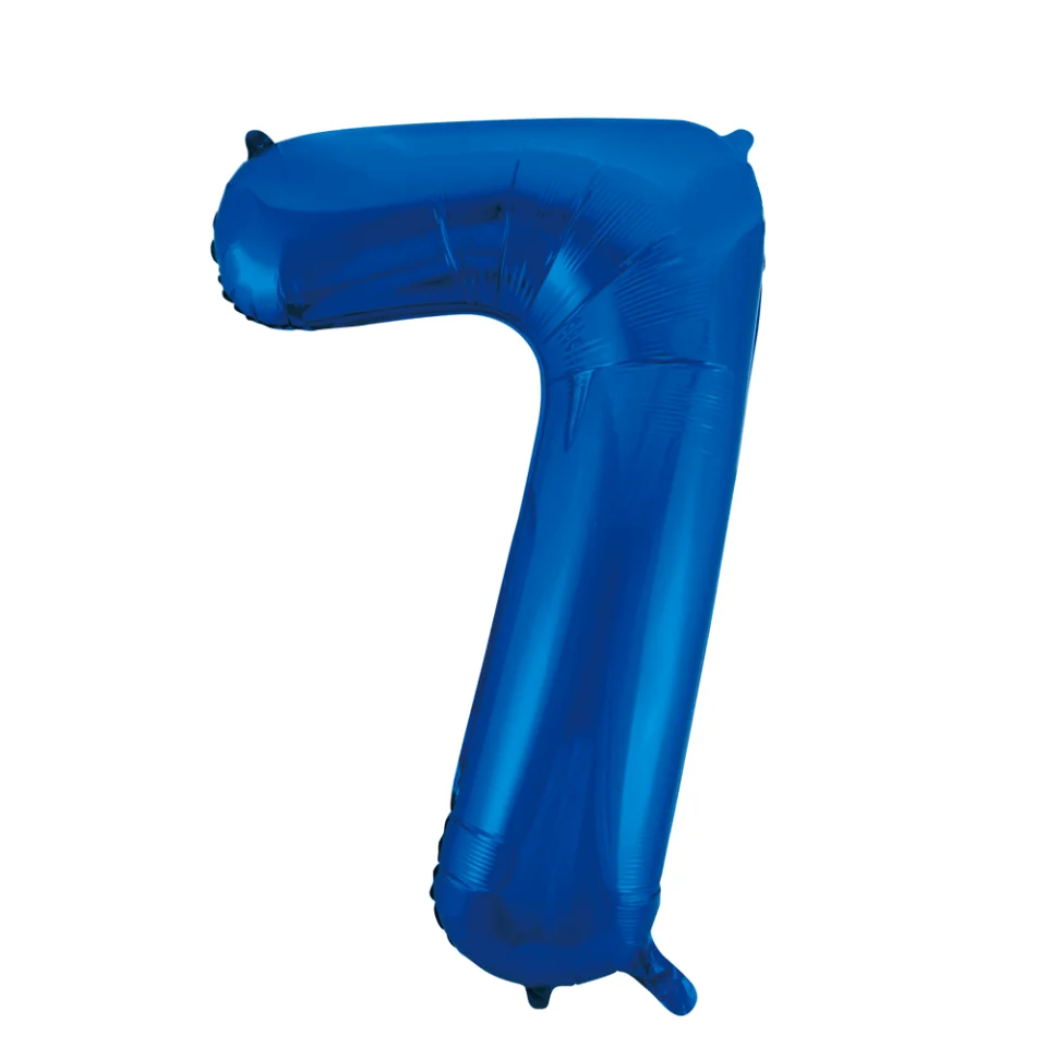 Folio ilmapallo Kuva 7 sininen XL 86cm tyhjä