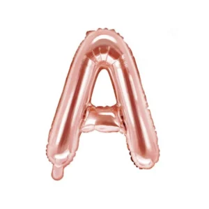 Folio ilmapallo Letter Rose Gold tyhjä 35cm