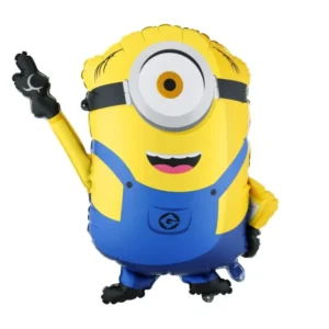 Folio ilmapallo Minions Keltainen Sininen 72cm Tyhjä