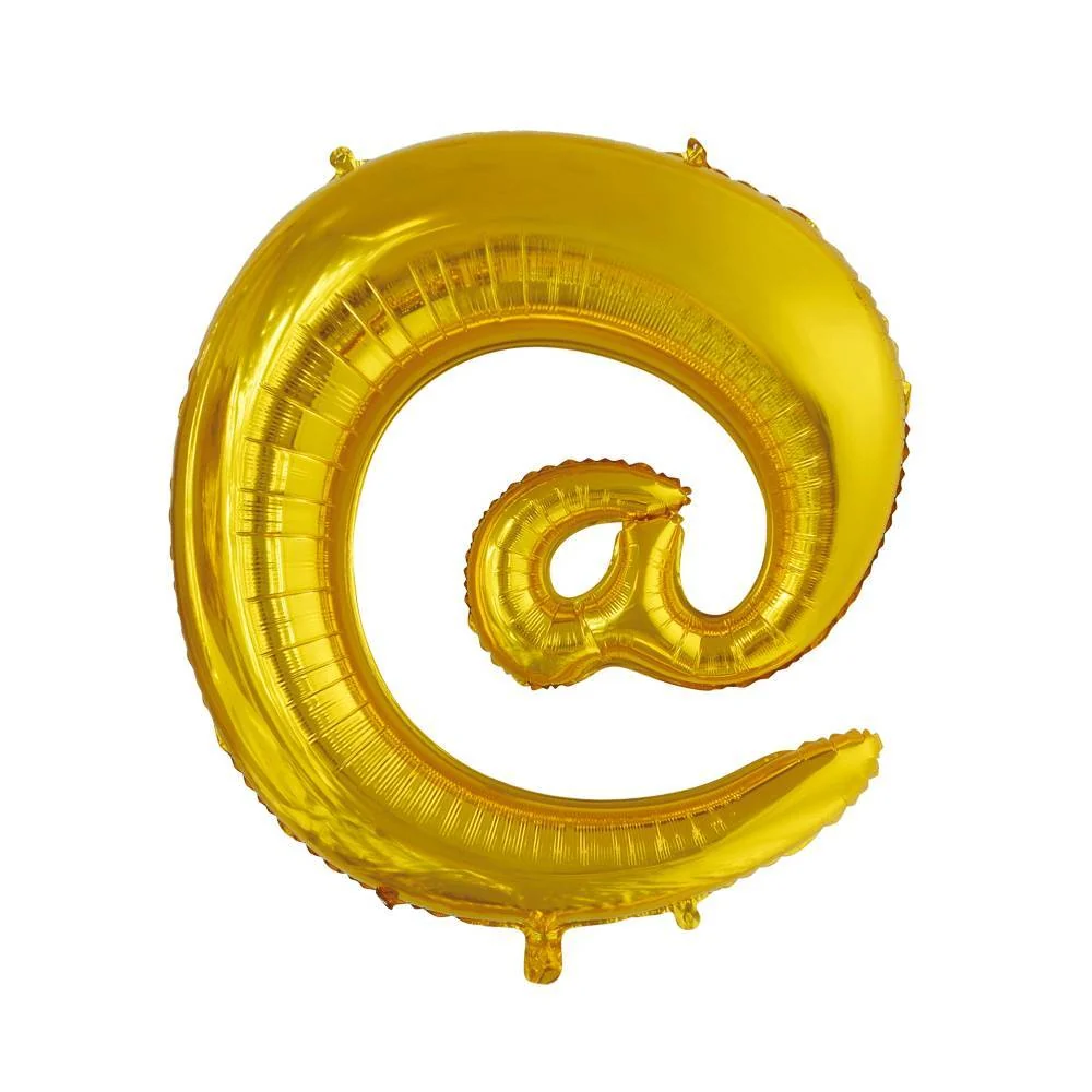 Folio ilmapallo Monkey Tail @ Gold XL 102cm tyhjä