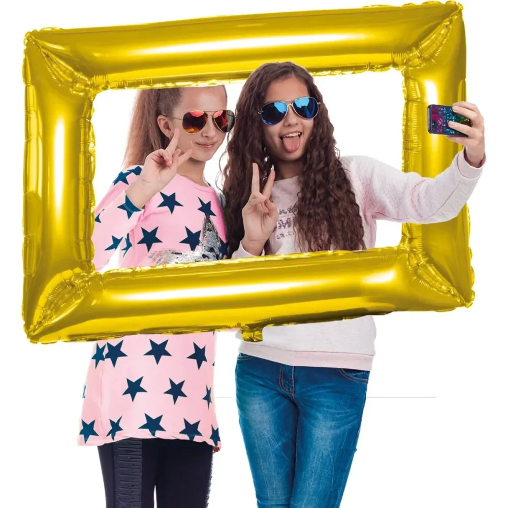 Folio ilmapallo valokuvakehys Gold 85cm