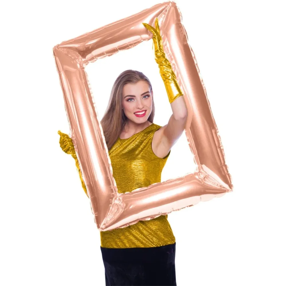 Folio ilmapallo valokuvakehys Rose Gold 85cm