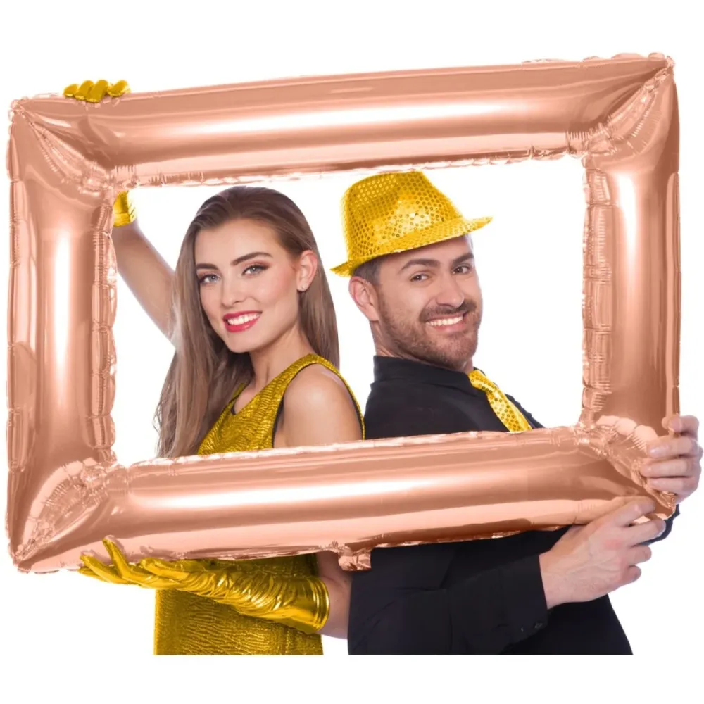 Folio ilmapallo valokuvakehys Rose Gold 85cm