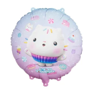 Gabbyn nukkekodin helium ilmapallo Cakey tyhjä 35cm