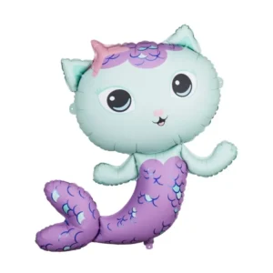 Gabbyn nukkekodin helium ilmapallo Mercat 82cm