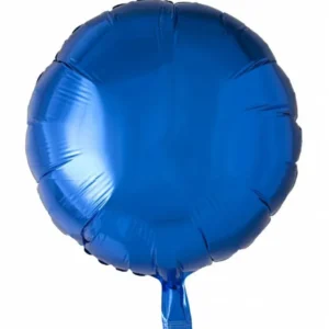 Helium ilmapallo pyöreä sininen 46cm tyhjä