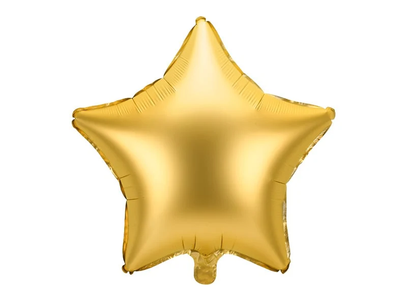 Helium ilmapallo Star Gold Gold tyhjä 48cm