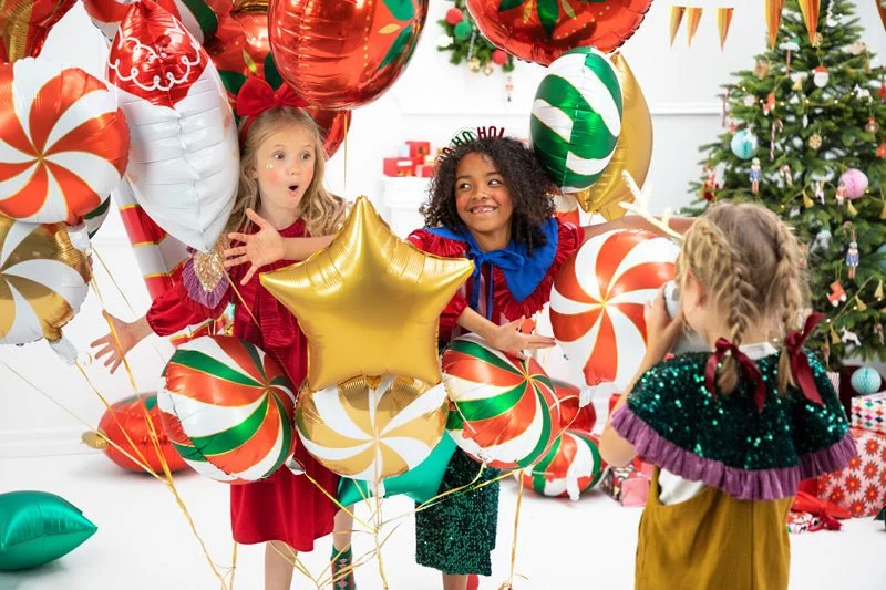 Helium ilmapallo Star Gold Gold tyhjä 48cm
