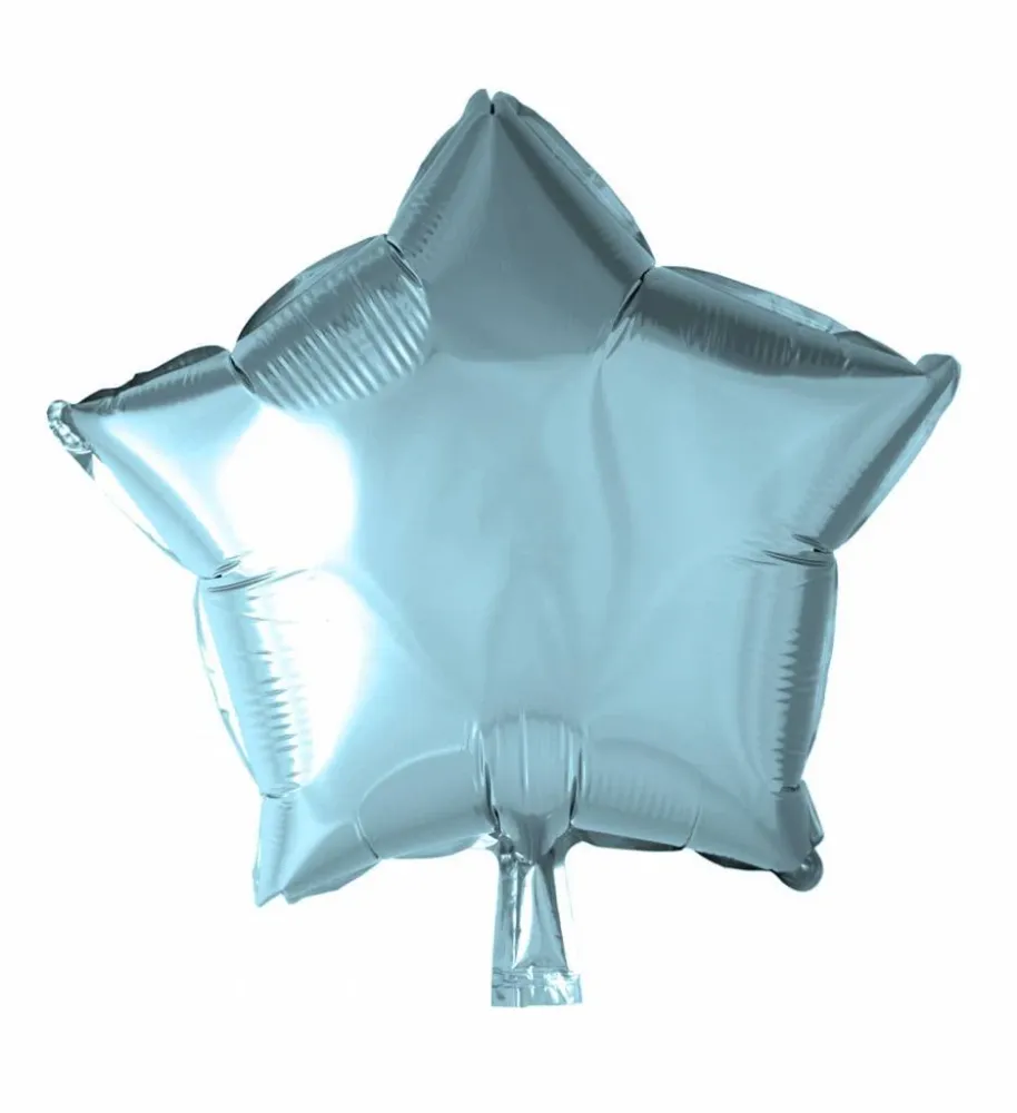 Helium ilmapallo Star vaaleansininen 46cm tyhjä