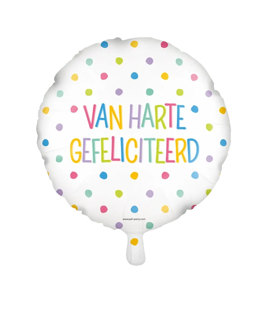 Hyvää syntymäpäivää helium ilmapallo tyhjä 46cm