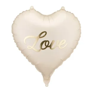 Ilmapallo sydän Love, 45 cm, sekoitus Tyhjä