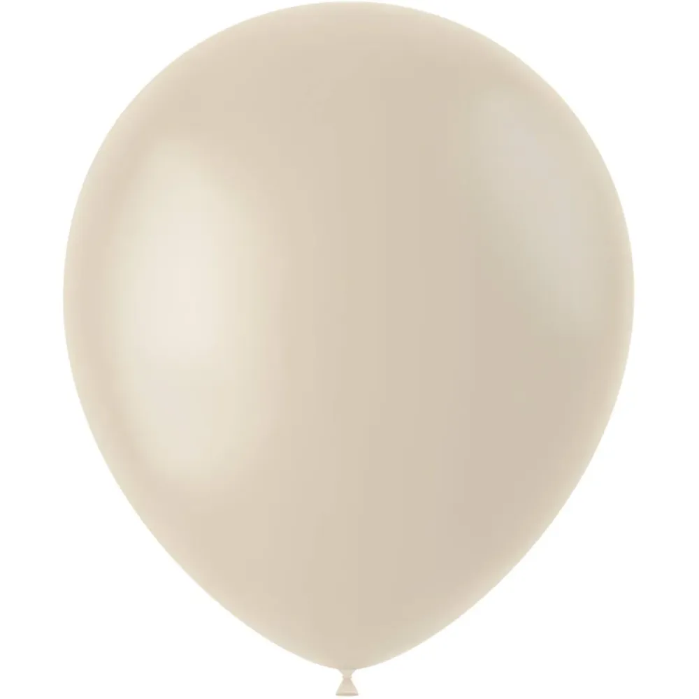 Ilmapallot Creamy Latte 33cm - 50 kappaletta