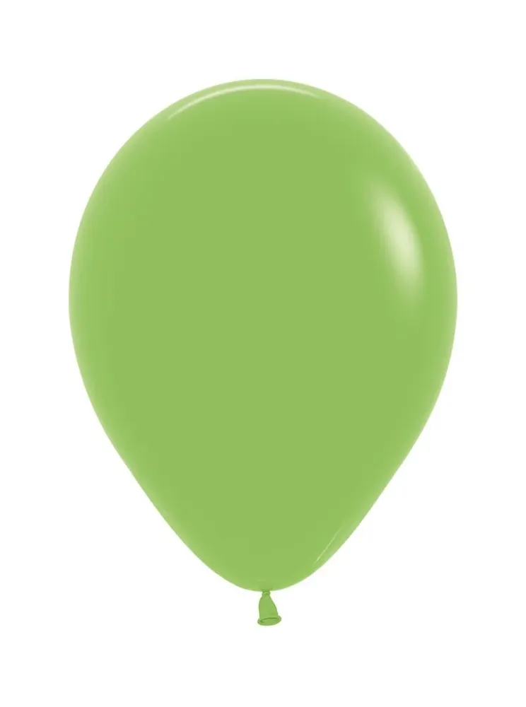 Ilmapallot Lime Green 25cm 100kpl