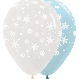 Ilmapallot Lumihiutale Mix 30cm 25kpl