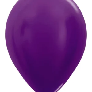 Ilmapallot metallinen violetti 30cm 50kpl