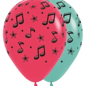 Ilmapallot musiikkinuotit 30cm 25kpl