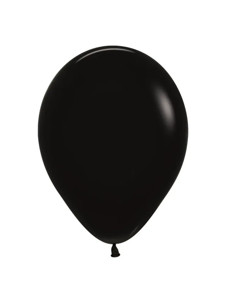 Ilmapallot Musta 23cm 50kpl