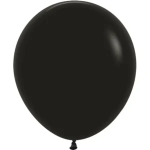 Ilmapallot Musta 45cm 25kpl