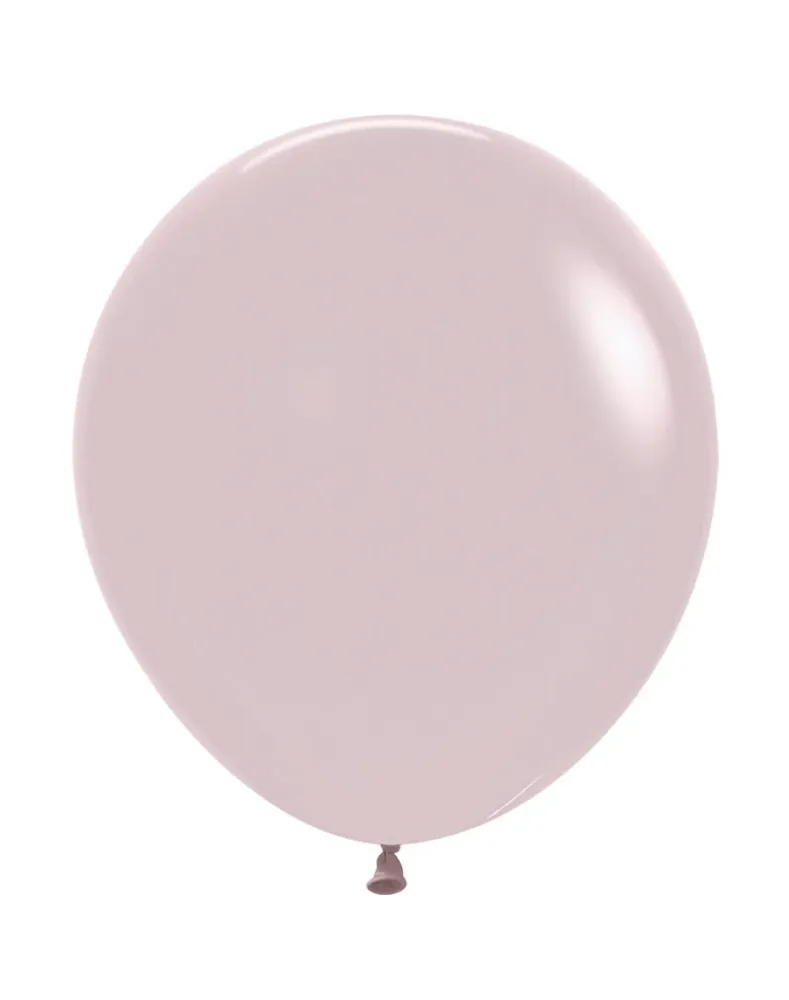 Ilmapallot Pastelli Hämärän ruusu 45cm 25kpl
