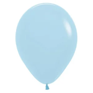 Ilmapallot pastelli matta sininen 23cm 50kpl
