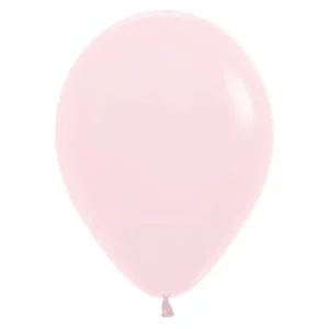 Ilmapallot pastelli matta vaaleanpunainen 23cm 50kpl