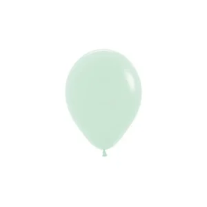 Ilmapallot Pastelli Matta Vihreä 12cm 50kpl