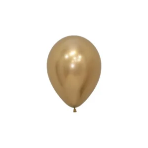Ilmapallot Reflex Gold 12cm 50kpl