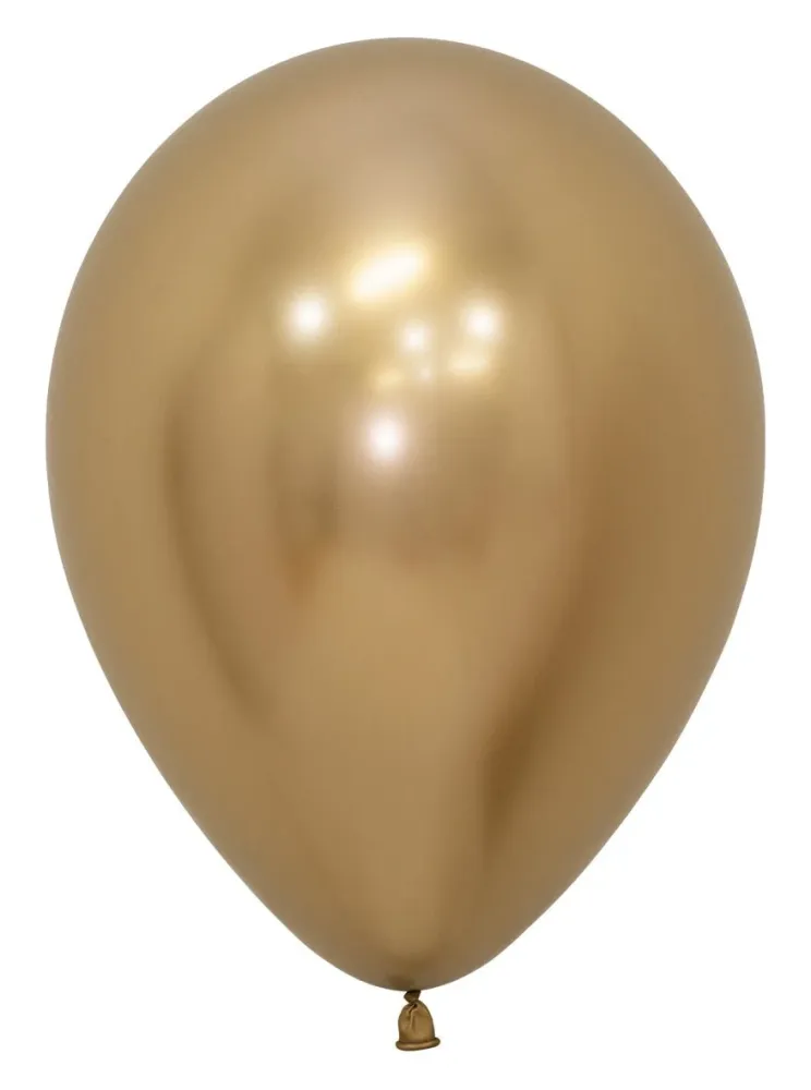 Ilmapallot Reflex Gold 30cm 50kpl