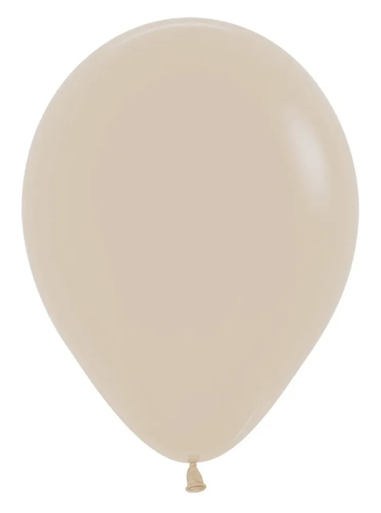 Ilmapallot Valkoinen hiekka 30cm 12kpl