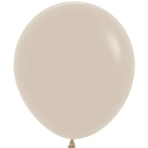 Ilmapallot Valkoinen hiekka 45cm 25kpl